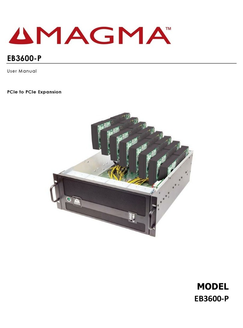 Magma ExpressBox EB3600-P User manual