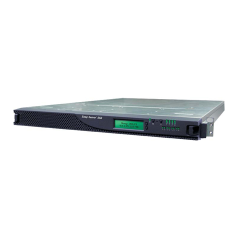 Snap Appliance Snap Server 510 User manual Snap Appliance Snap Server 510 User manual