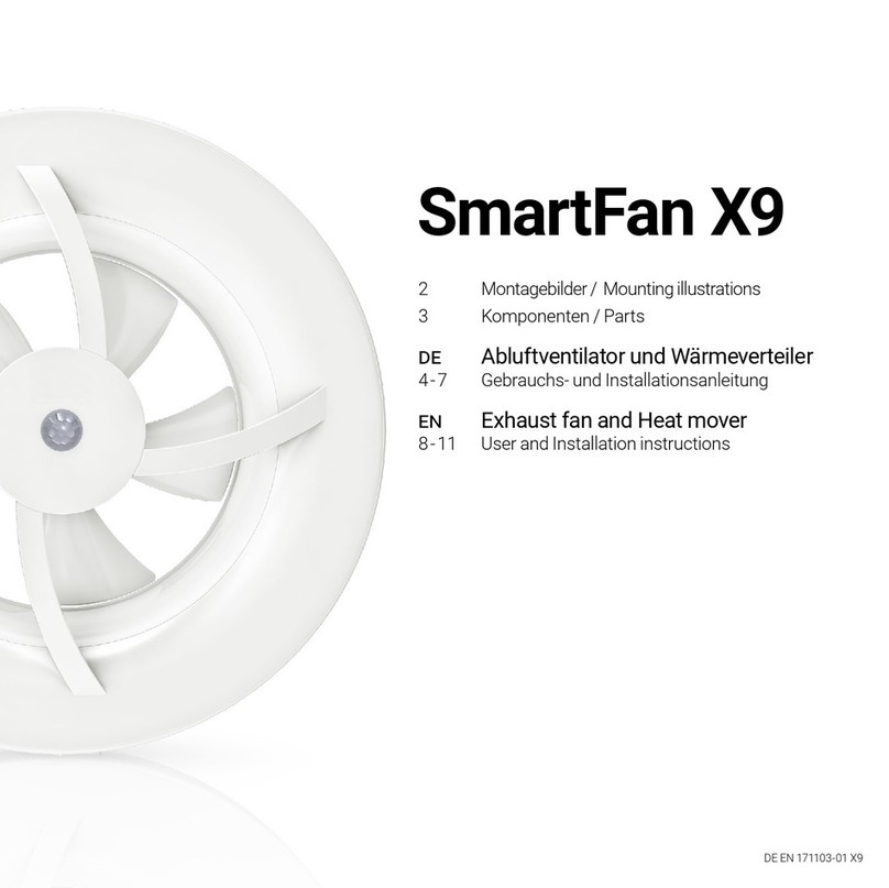 getAir SmartFan X9 Operating instructions