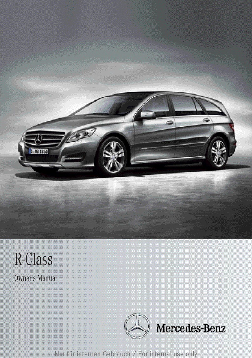 Mercedes-Benz R-Class owner's manual