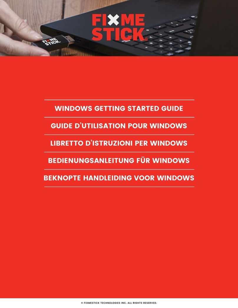 FixMeStick FixMeStick Getting started guide