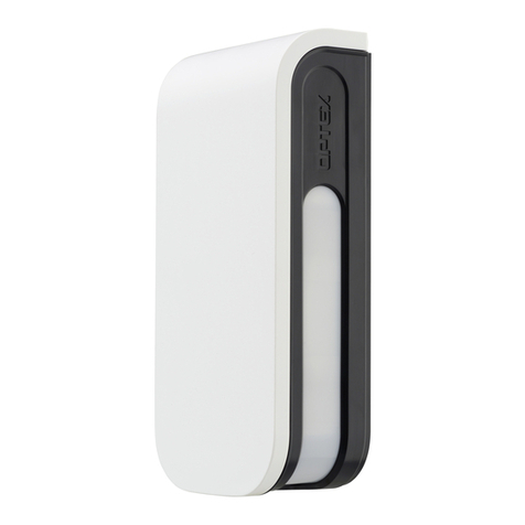 Optex BX SHIELD Series User manual
