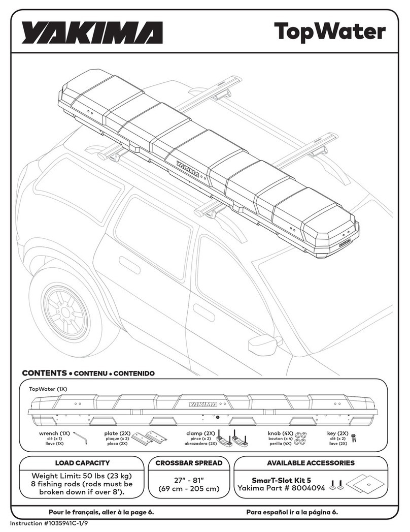 Yakima TopWater User manual
