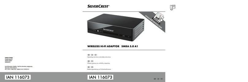 Silvercrest SMRA 5.0 A1 Operating instructions and safety instructions