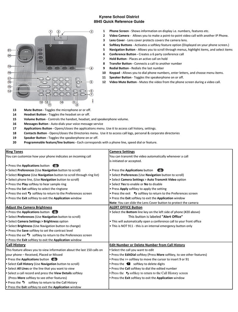 Kyrene School District 8945 User manual