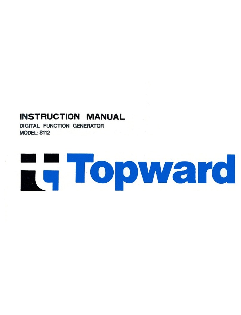Topward 8112 instruction manual