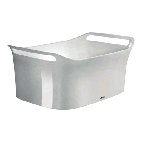 Hansgrohe Axor Urquiola 11300000 User manual Hansgrohe Axor Urquiola 11300000 User manual