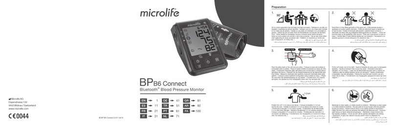 Microlife BP B6 Connect User manual