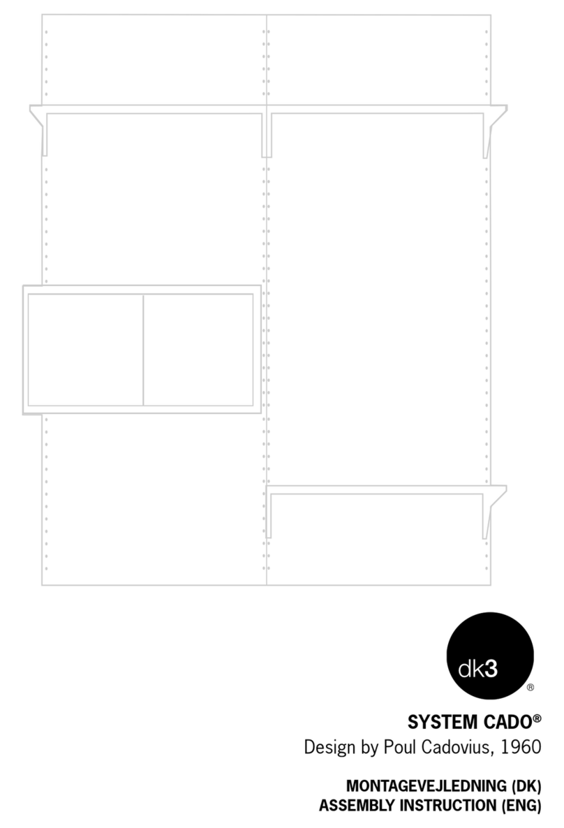 dk3 SYSTEM CADO Assembly instructions dk3 SYSTEM CADO Assembly instructions