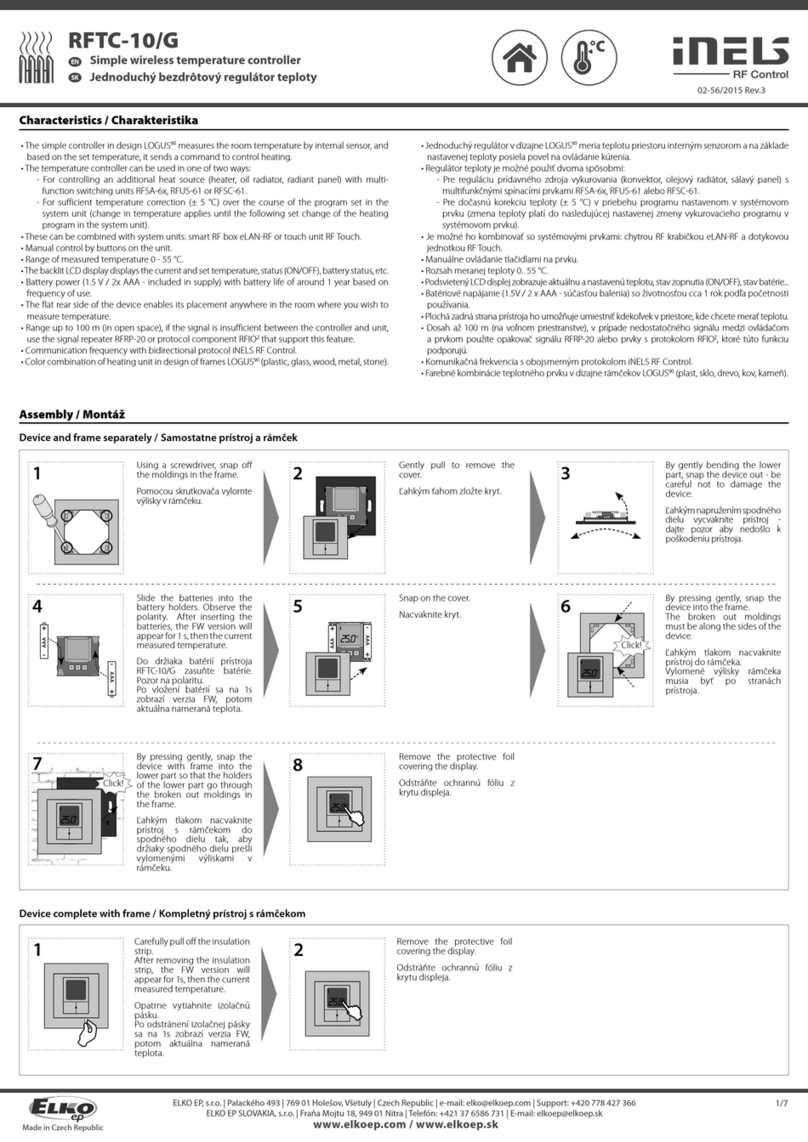iNels RFTC-10/G quick start guide