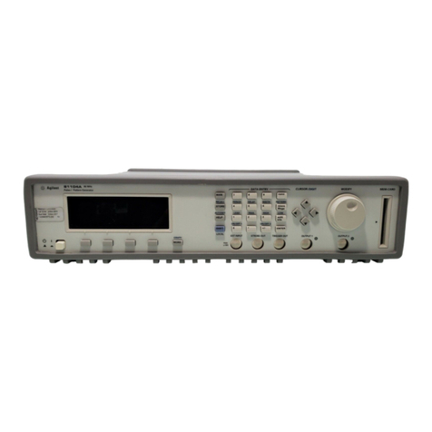 HP 81110A User manual