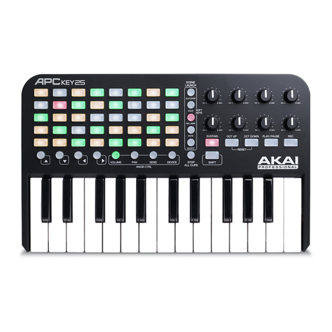 Akai APC Key 25 user guide