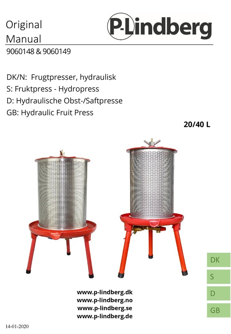 P.Lindberg 9060148 Original manual