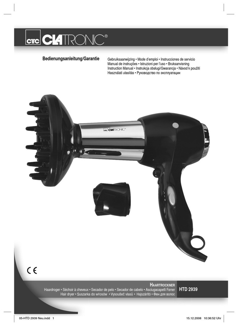 Clatronic HTD 2939 User manual