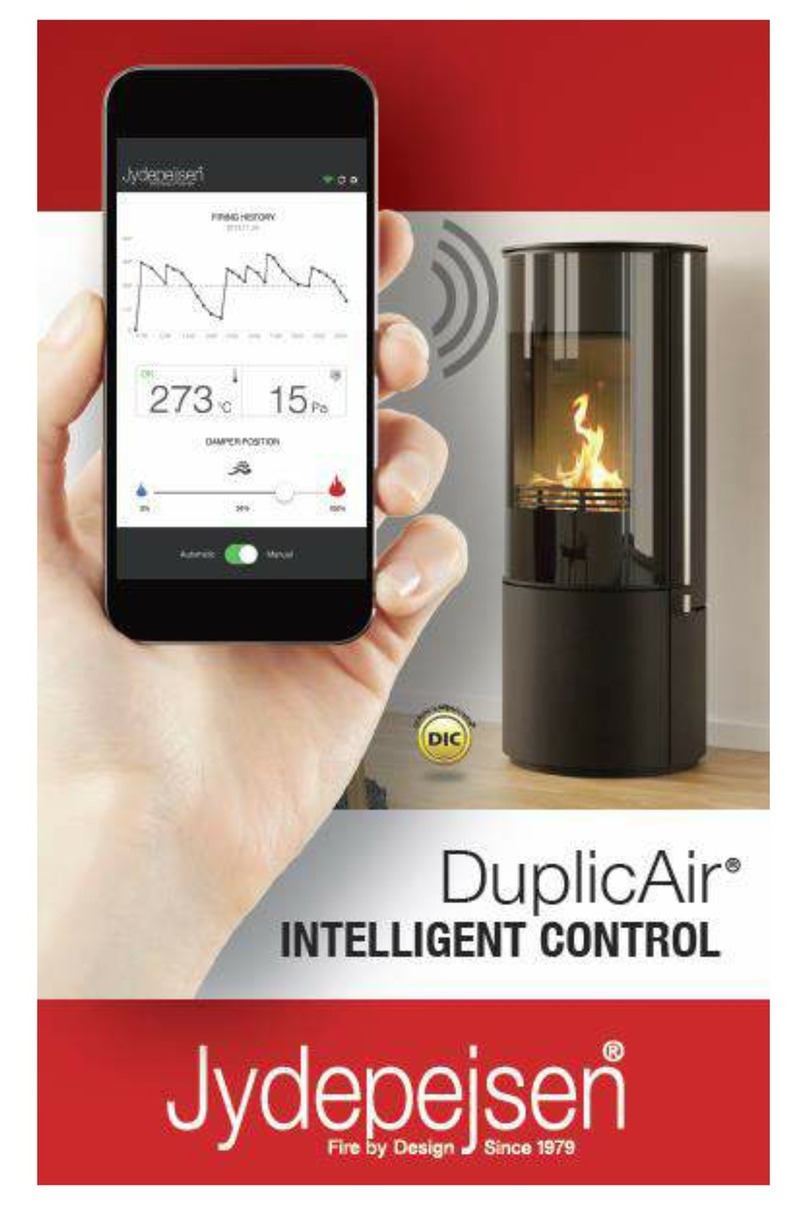 Jydepejsen DuplicAir Intelligent Control Blue user manual Jydepejsen DuplicAir Intelligent Control Blue user manual