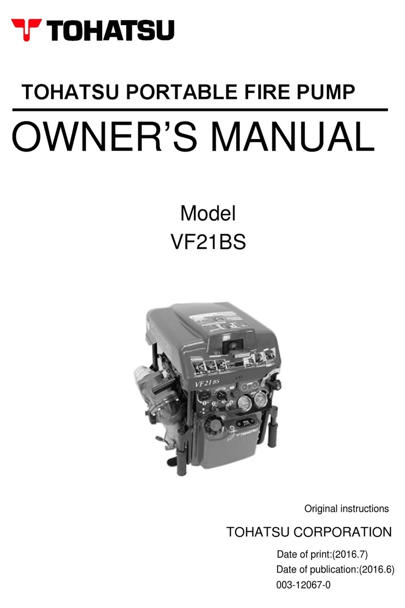 TOHATSU VF21BS owner's manual