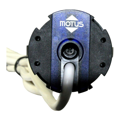 Motus MONOS Series Installation and use instructions and warnings