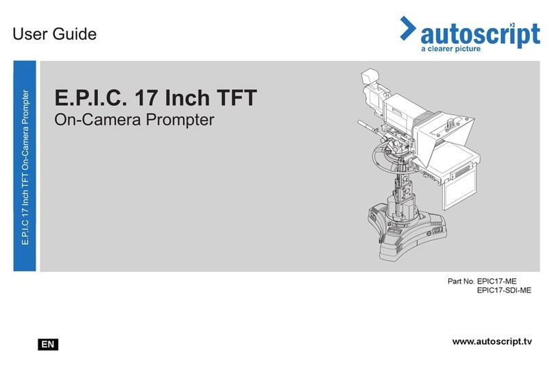 Autoscript E.P.I.C. 17 Inch TFT User manual