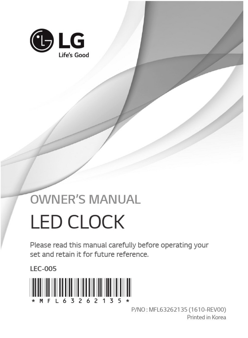 LG LEC-005 owner's manual