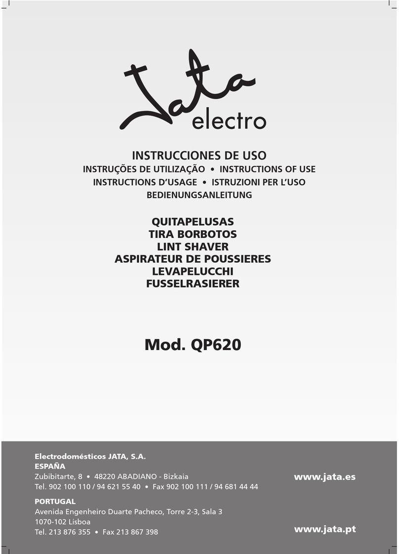Jata electro QP620 Instructions of use