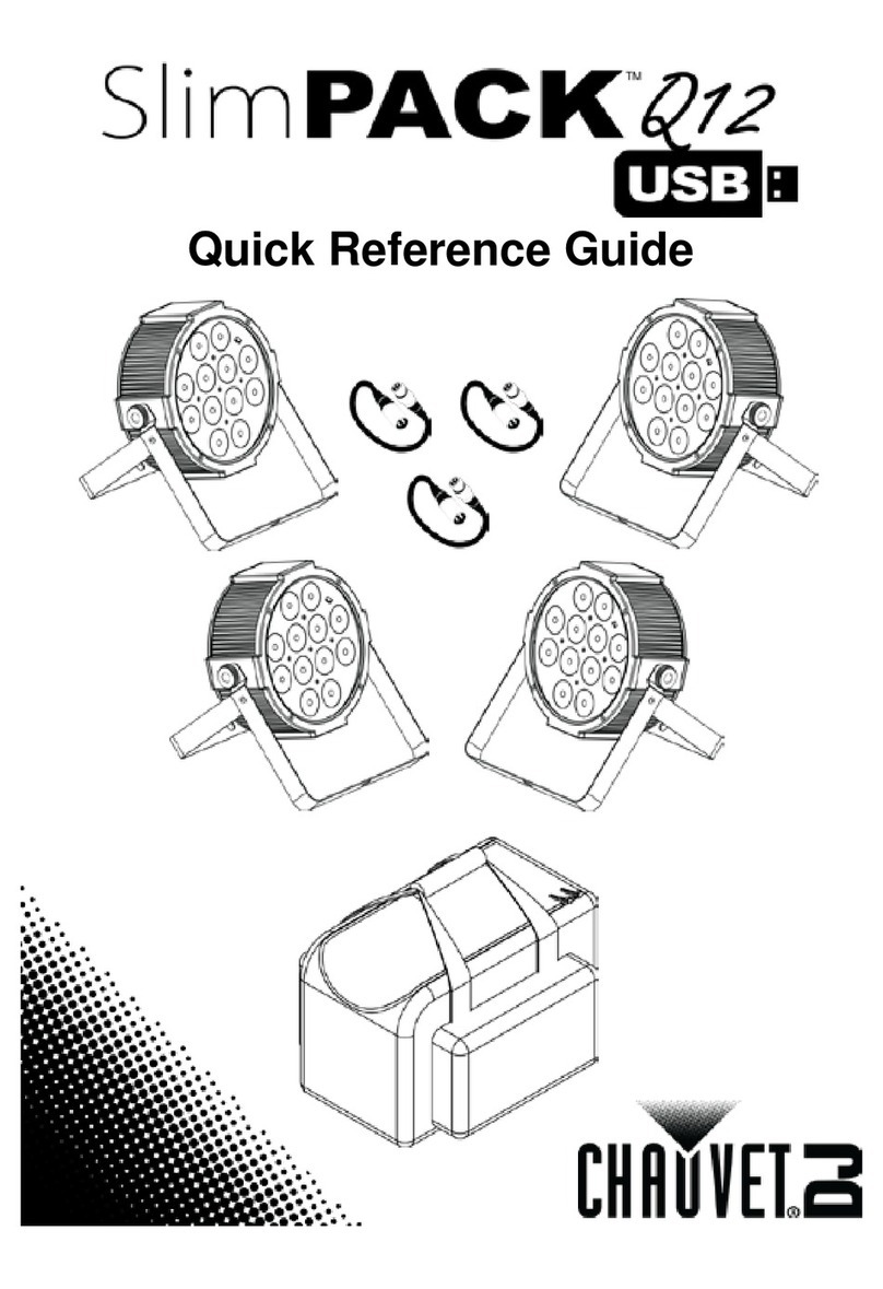 Shauvet DJ SlimPACK Q12 USB Quick reference guide