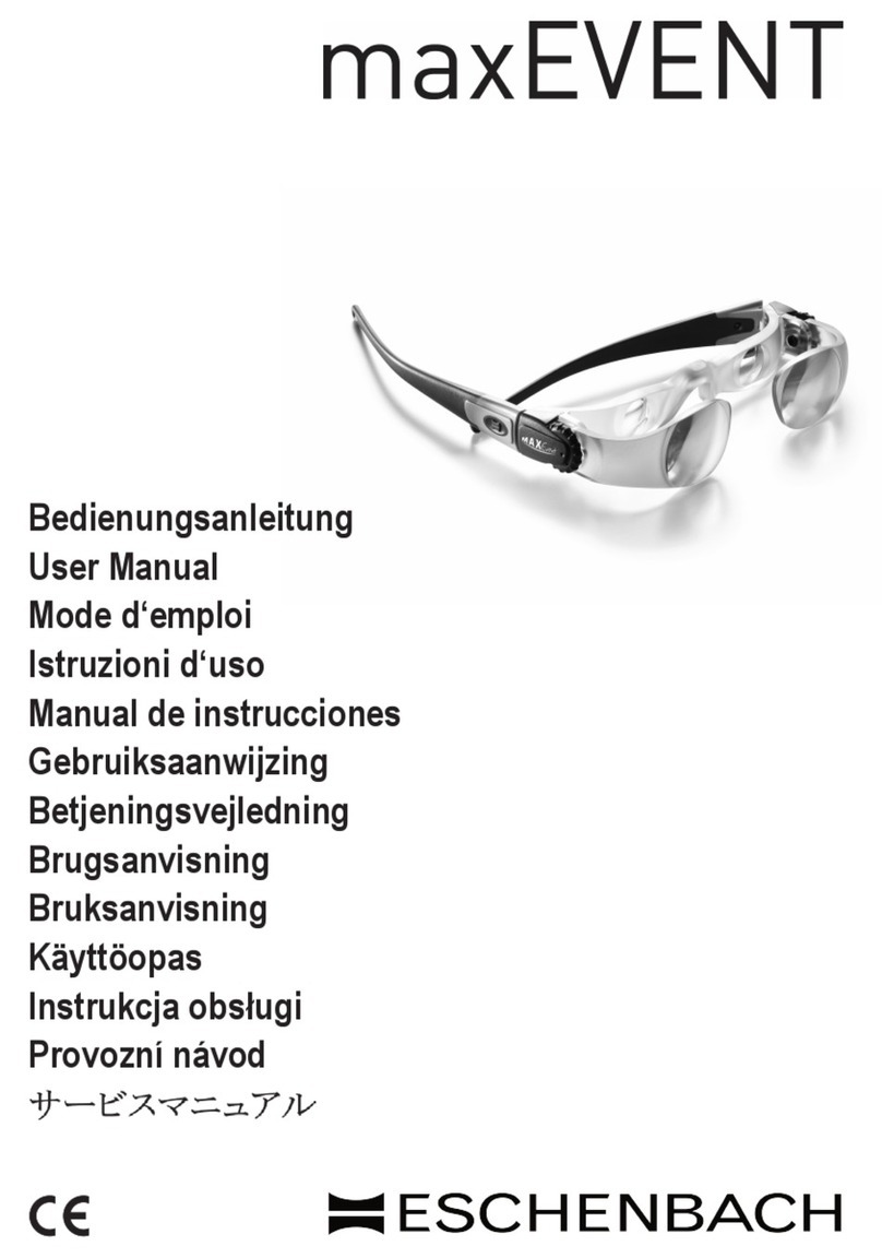 Eschenbach maxEVENT User manual