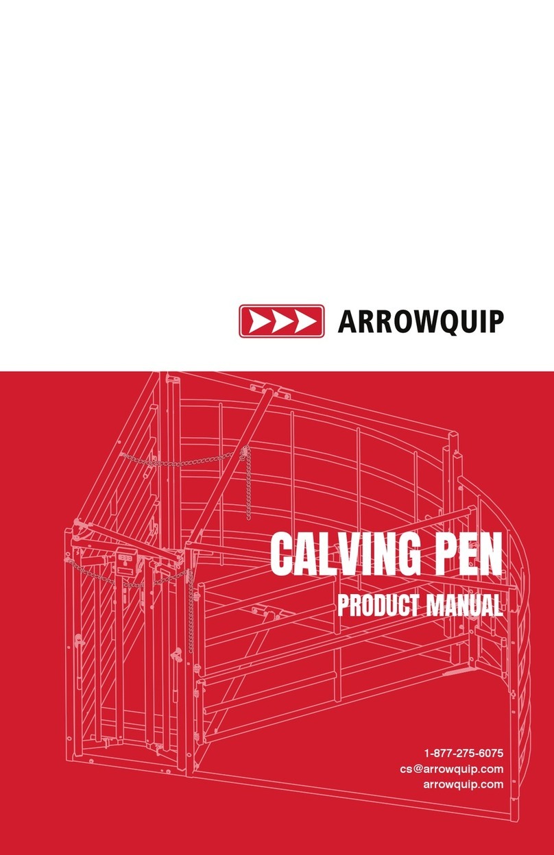 Arrowquip CALVING PEN User manual