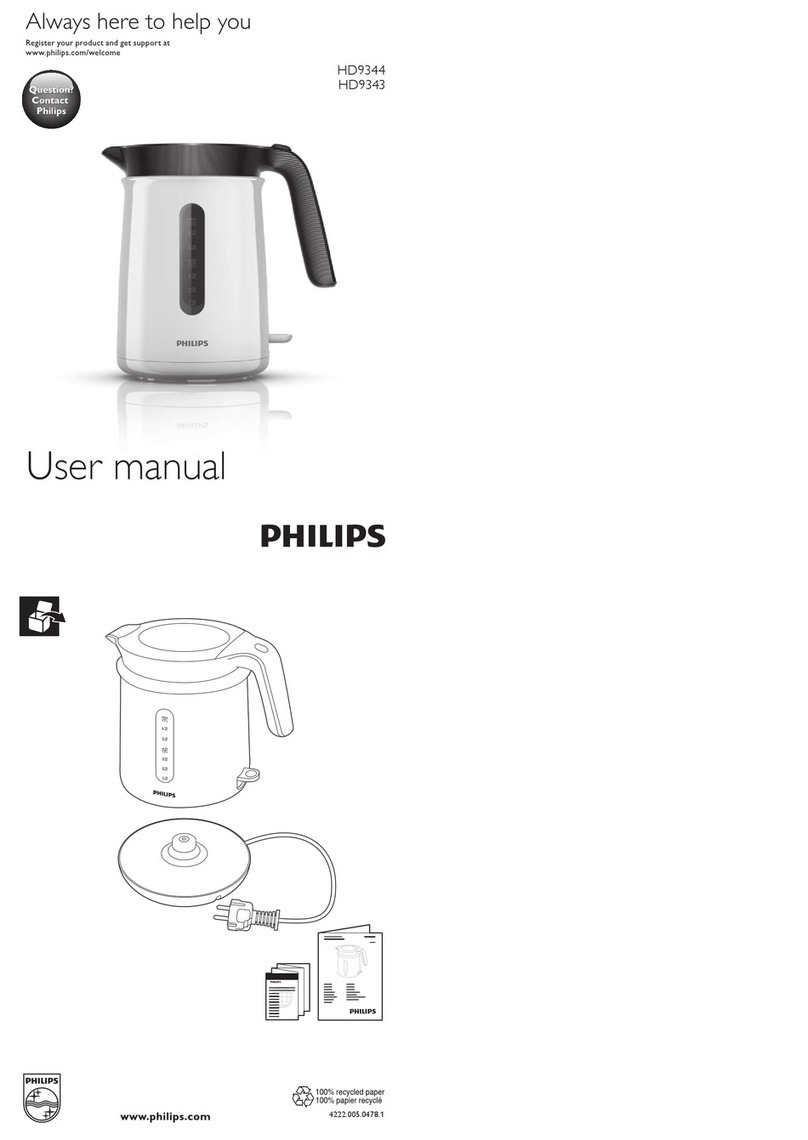 Philips HD9343 User manual Philips HD9343 User manual