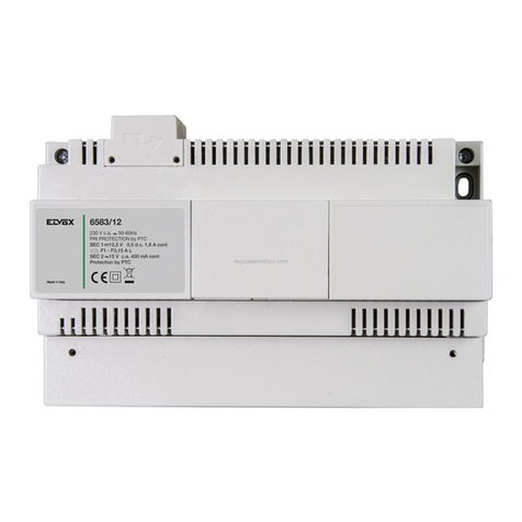Vimar ELVOX 6583 Installer's guide
