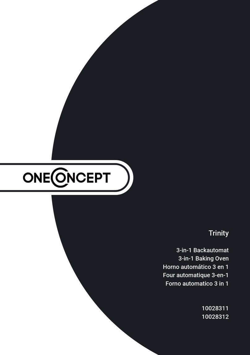 oneConcept Trinity 10028311 User manual
