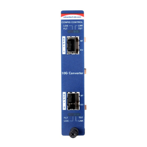 Advantech B+B SmartWorx IMcV-10G user manual