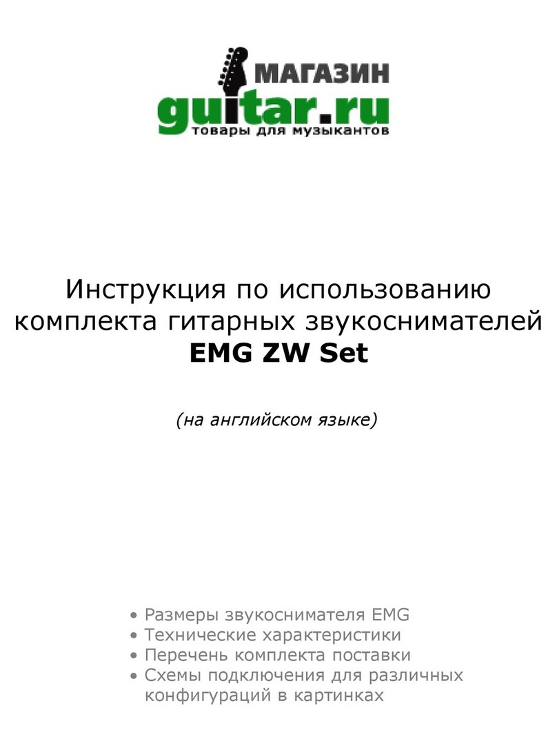 EMG ZW Set Installation information