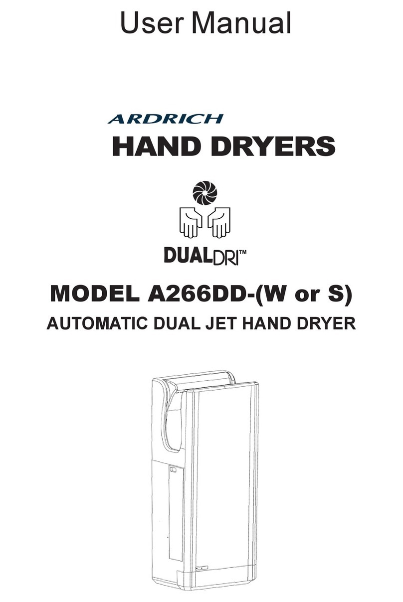 ARDRICH A266DD-W user manual