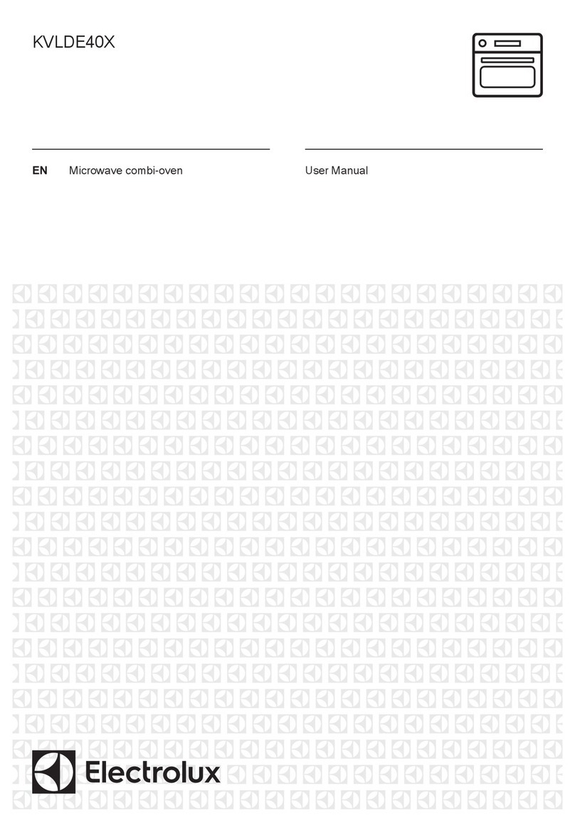 Electrolux KVLDE40X user manual