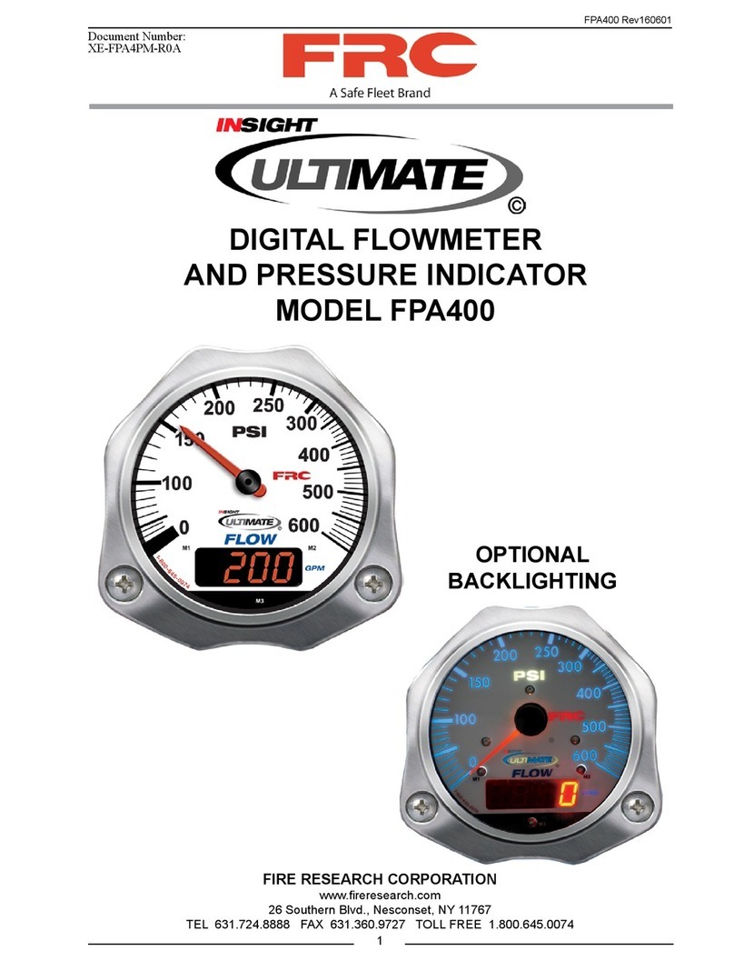 FRC FPA400 User manual