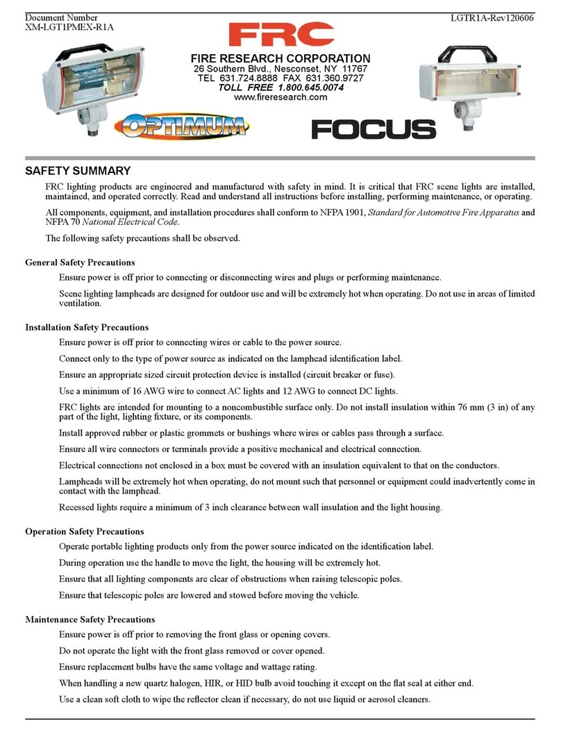FRC LGTR1A-Rev120606 instruction manual