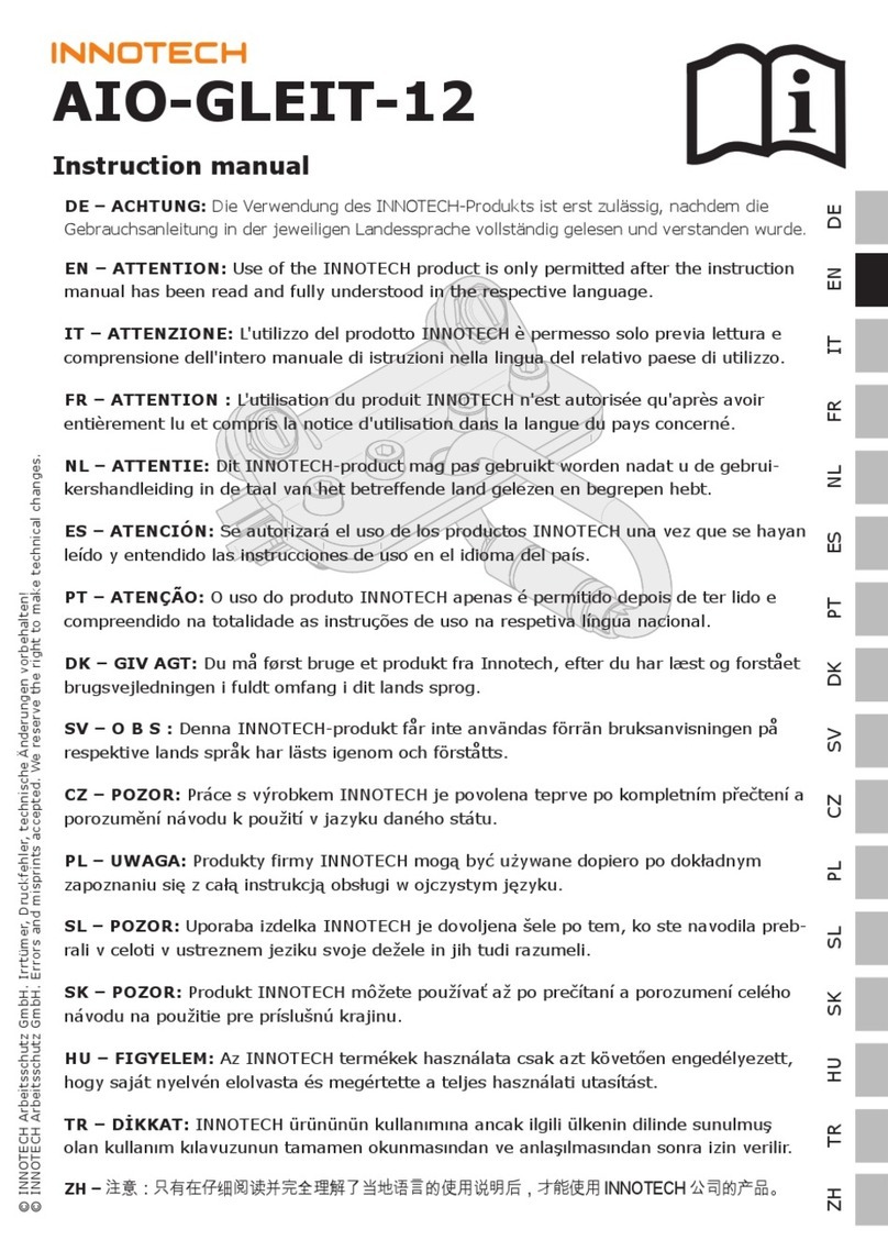 Innotech AIO-GLEIT-12 instruction manual