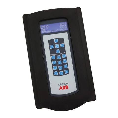 ABB CB-2000 User manual ABB CB-2000 User manual