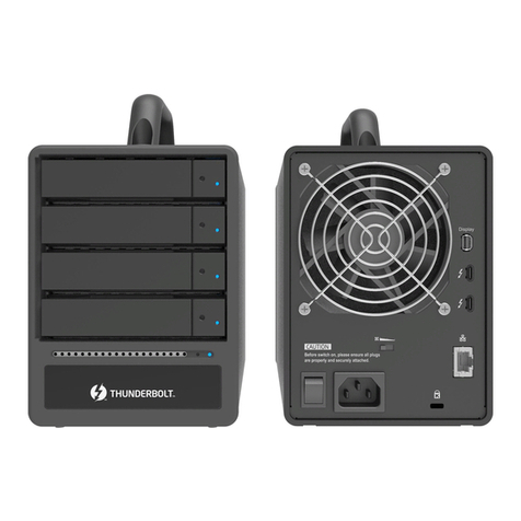 Stardom SOHORAID ST4-TL3+ User manual Stardom SOHORAID ST4-TL3+ User manual