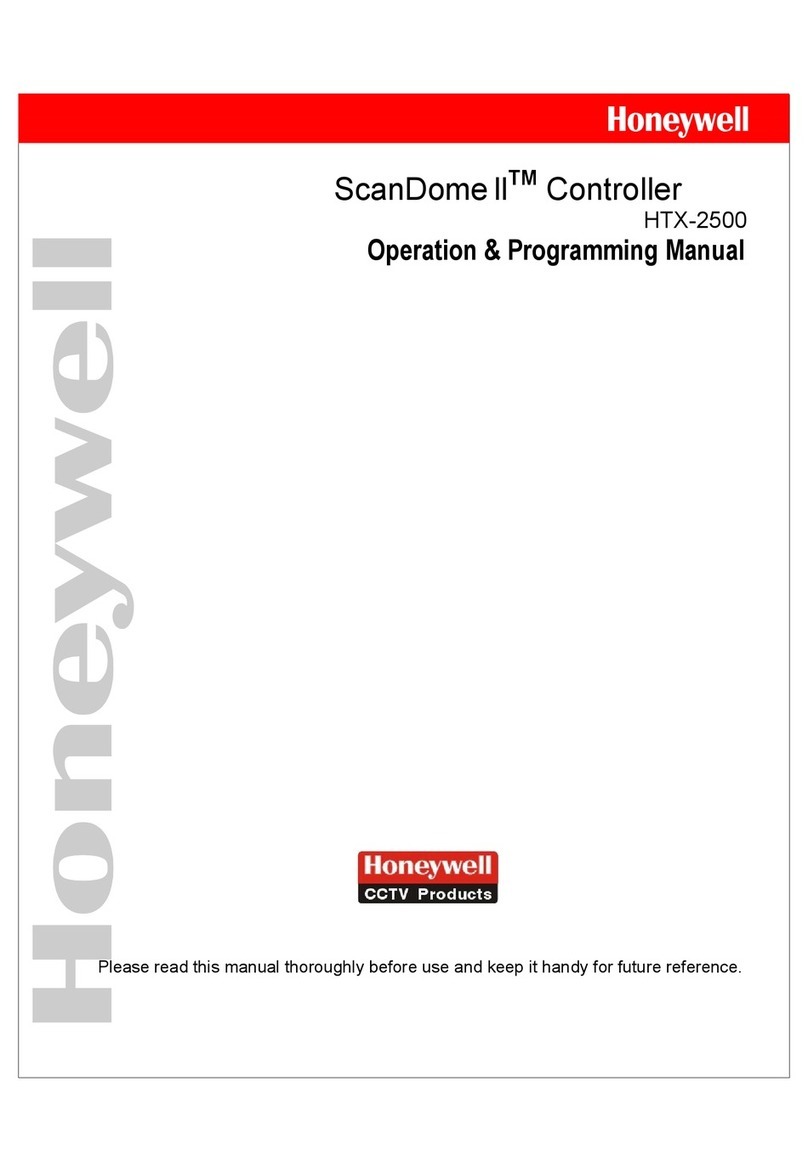 Honeywell Scan Dome ll HTX-2500 Owner's manual Honeywell Scan Dome ll HTX-2500 Owner's manual