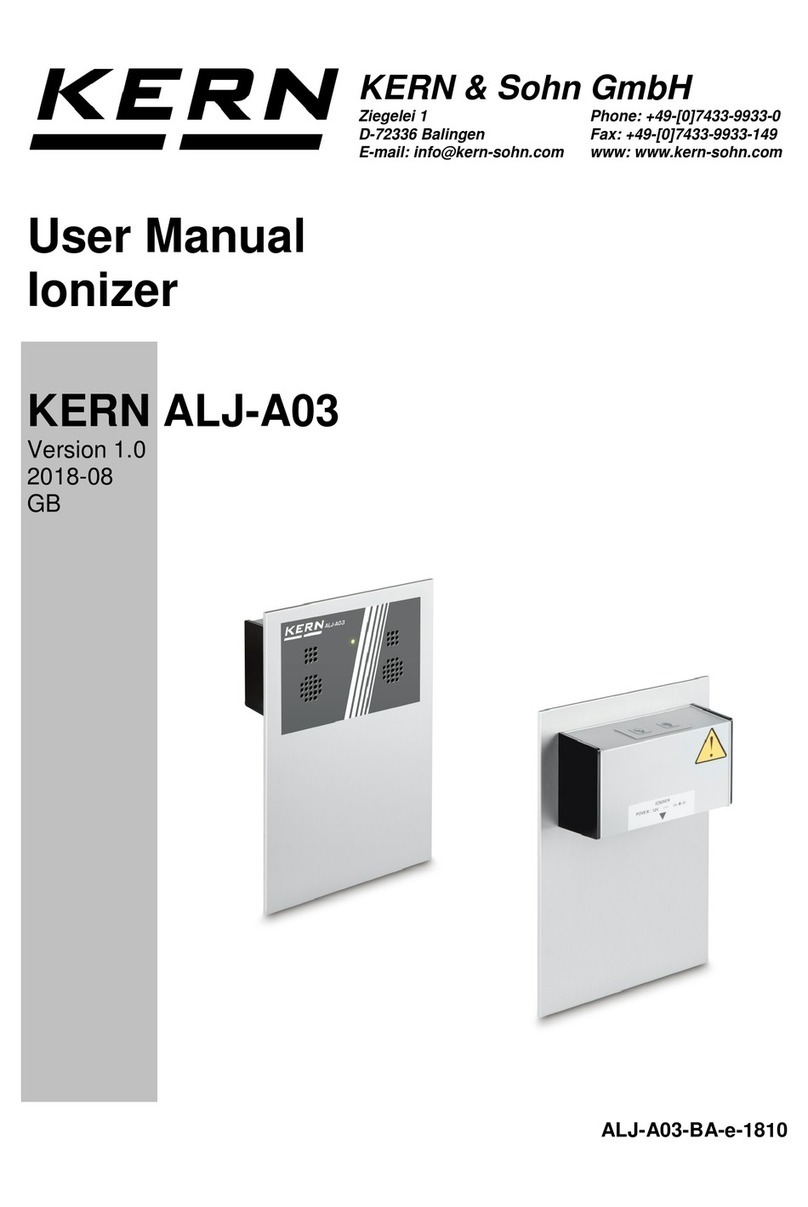 KERN ALJ-A03 user manual