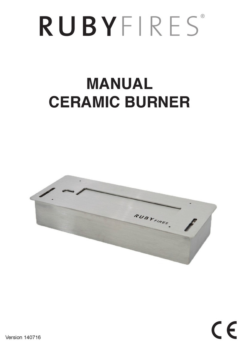 Ruby Decor Ruby Fires Series manual