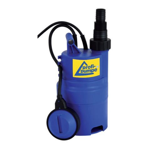 Profi-pumpe REGEN-STAR REGENTONNE 400 operating instructions