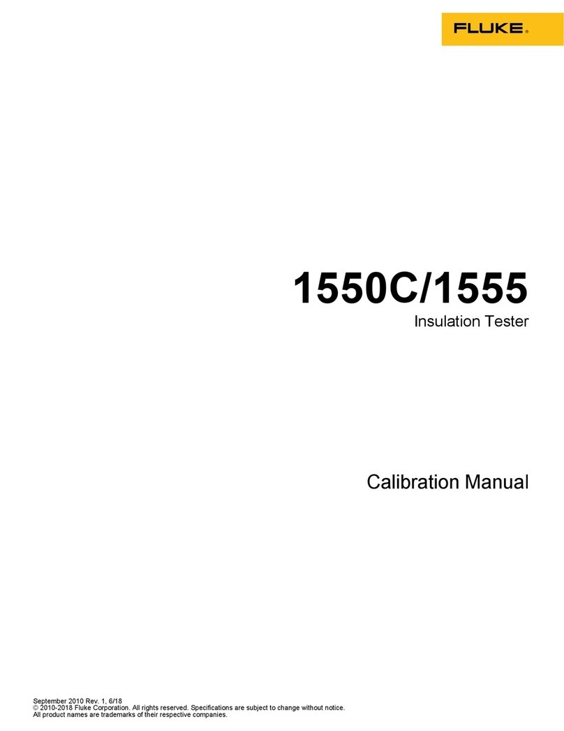 Fluke 1550C Calibration manual