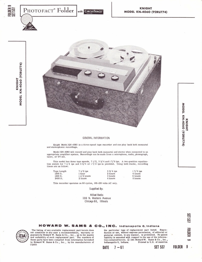 Knight KN-4060 User manual