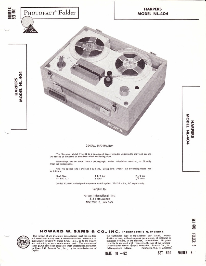 Harpers NL-404 manual