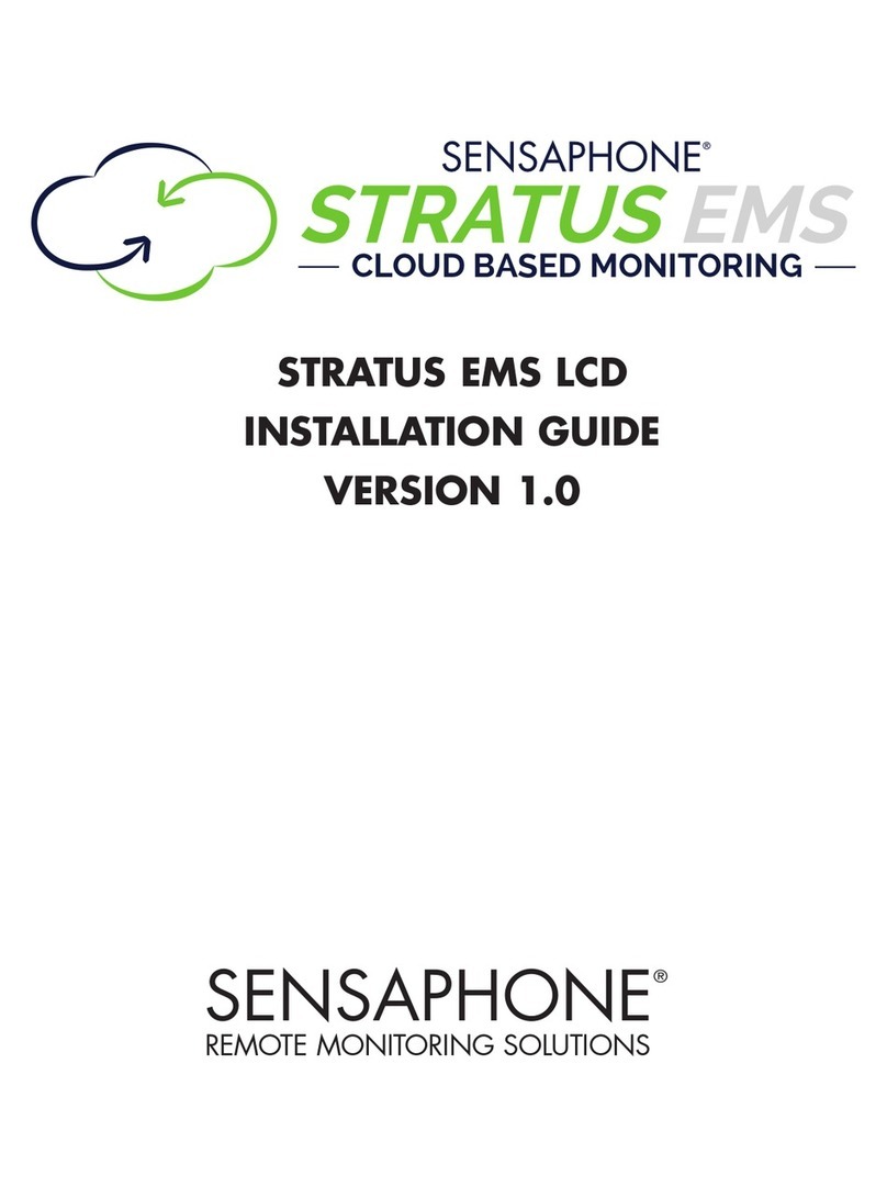 Sensaphone Stratus EMS LCD User manual