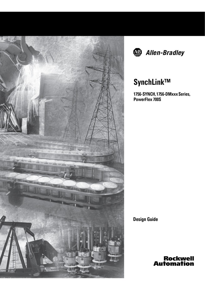 Rockwell Automation Allen-Bradley SynchLink 1756-DM Series Design guide