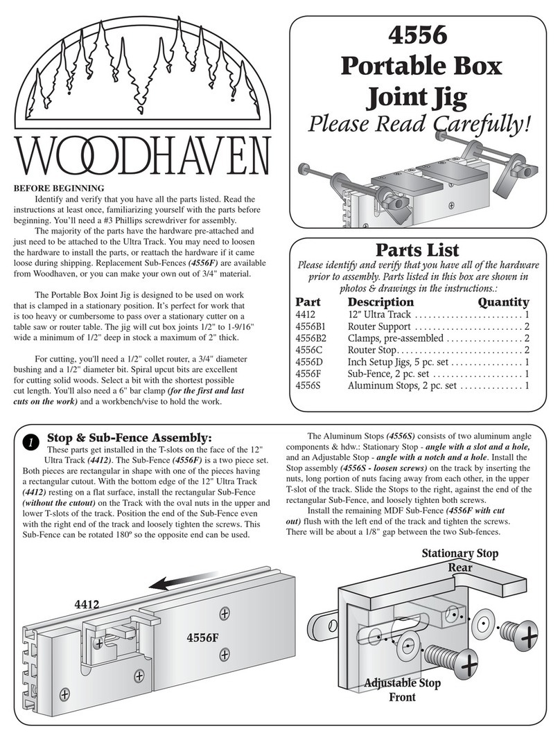 Woodhaven 4556 manual
