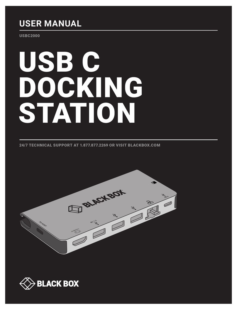 Black Box USBC2000 User manual
